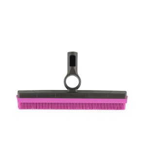 Šepetys grindų/kilimų valymui guminis su gremžt. be koto 15x30x4 cm Saima 327423