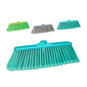 Šepetys grindų šlavimo be koto plastikinis 39x13,5x9 cm (mix) 11942