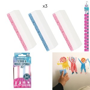 Kempinės trintukai 3 vnt. 11x2x7 cm MAGIC ME0095