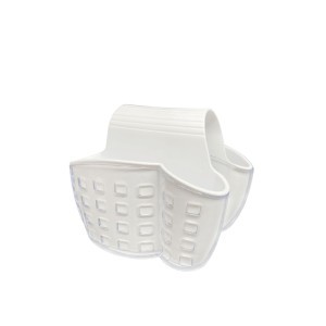 Laikiklis kempinei virtuvinis plastikinis 13x15x12cm baltas Quttin BQ01019974711