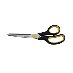 Žirklės popieriui gumuota rankena 210 mm 2Cr13 pli 0588001 0203001 Crownman (12)