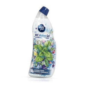 Valiklis WC žele mėtos ir jazmino aromato 750 ml AMBI PUR