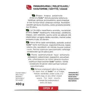 Soda maistinė "Kvapų sugėrėjas" 400 g dėžutė