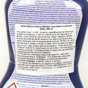 Dėmių valiklis spalvotiems audiniams 950 ml Ariel 50002310 nostock