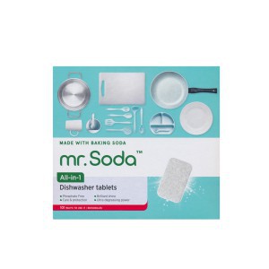Indaplovių tabletės su maistine SODA 30 vnt. 20 g