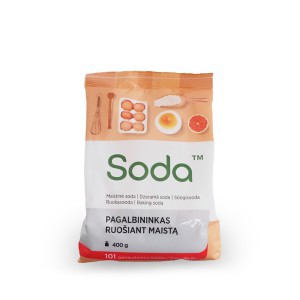 Soda maistinė "Pagalbininkas ruošiant maistą" 400 g maišelyje