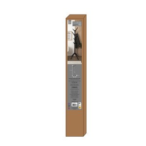 Kabykla stovas drabužiams 45x178x45 cm medinė juoda Home Deco HD6191