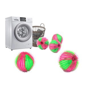 Kamuoliukai skalbimo mašinai 6 vnt (surenka plaukus ir pūkus) 15870