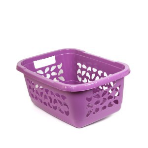 Krepšys skalbiniams plastikinis 32 L violetinė sp. 55x40x32 cm 405239506208