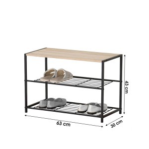 Lentyna batams medinė 63x30xH43 cm 151377 Urban Living