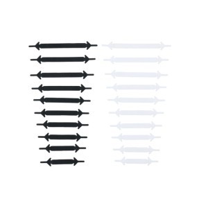 Raišteliai batams elastiniai 20 vnt. 7,5-10,5 cm 871125217640