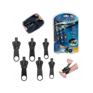 Užtrauktukų taisymo rinkinys 6 vnt. įv. dydžių 15265