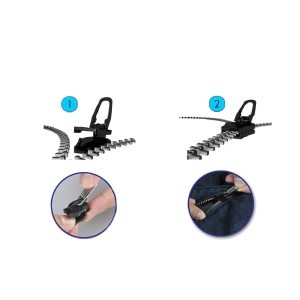 Užtrauktukų taisymo rinkinys 6 vnt. įv. dydžių 15265