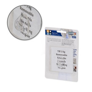 Kabliukas su prisiurbimu 8x8 cm PVC MAGIC 871125299279