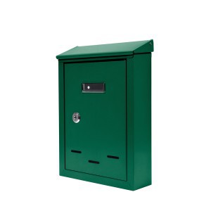 Dėžutė pašto 285x200x60 mm žalia 78543 Vorel