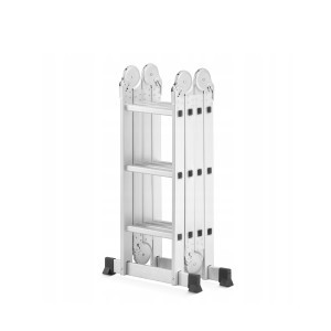 Kopėčios aliumininės daugiafunkcinės 4x3 laipteliai 3,6 m 150 kg 171270-B
