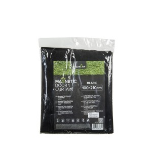 Užuolaida durims nuo vabzdžių magnetinė 100x210 cm juoda MZPICR Beorol