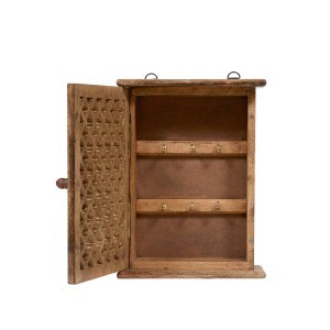 Dėžutė raktams mango mediena 20x7,5x28 cm Atmosphera 223897