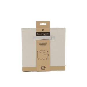 Dėžė sulankstoma 31x31x31 cm kreminės spalvos Urban Living 400258