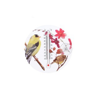 Termometras lauko su siurbtukais PAUKŠČIAI D16 cm (-30 +50) MAK1830