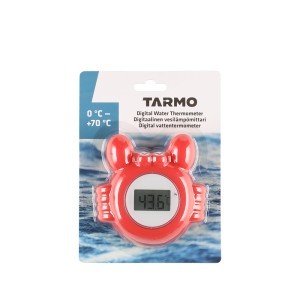 Termometras vandens plūduriuojantis, elektroninis Krabas D10,5cm (0 +70°C) Tarmo