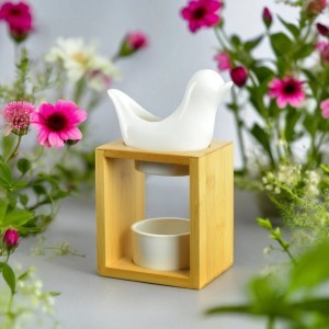 Eterinių aliejų šildytuvas keramikinis 11x7.5x16.5 cm  Zen Arome