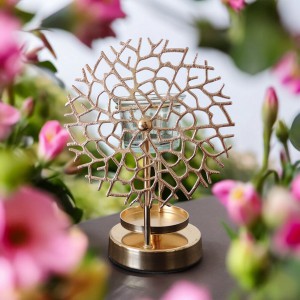 Eterinių aliejų šildytuvas metalinis 8x18 cm Zen Arome