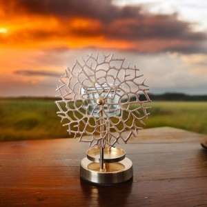 Eterinių aliejų šildytuvas metalinis 8x18 cm Zen Arome