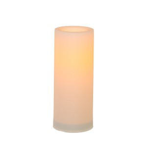 Žvakė LED 10x25 cm balta Finnlumor 297354