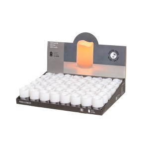 Žvakė LED su laikmačiu (veikia su 3xAAA baterijomis) Finnlumor 601637
