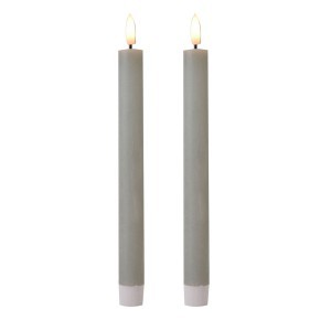 Žvakės 2 vnt. led 25x2.5x2.5 cm Hestia Widdop