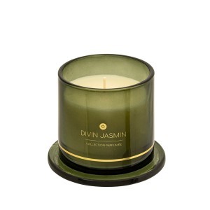 Žvakė stikliniame indelyje jazminų kv. 240 g 10,8x13,8 cm Atmosphera 204723E