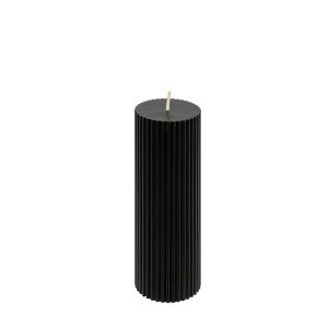 Žvakė juoda D5xH14 cm Demi Atmosphera 196098