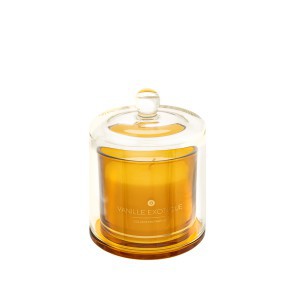 Žvakė stikliniame indelyje vanilės kvapo 240 g 10,8x13,8 cm Atmosphera 204723D