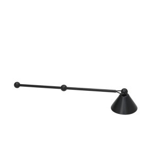 Žvakių gesiklis metalinis 5x25x5 cm 8445393595948