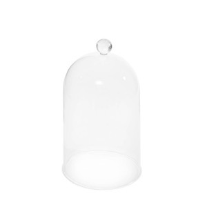 Gaubtas stiklinis dekoravimui (žvakėms) D12xH22,5 cm Atmosphera 222663