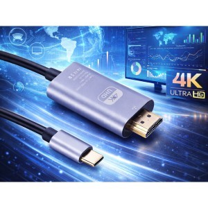 Laidas 2 m USB-C HDMI 06371