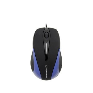 Kompiuterio optinė pėlė USB mėlyna spalva Esperanza EM102B