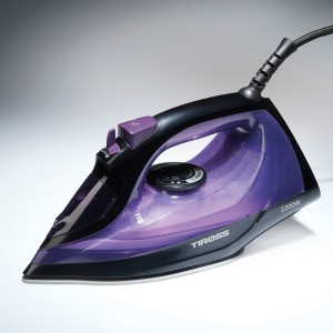 Lygintuvas su garų funkc. keramikiniu padu 2200W TIROSS TS1331