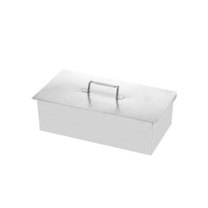 Rūkykla (žuviai, mėsai) 45x33x18 cm su grotelėmis MUSTANG 292404