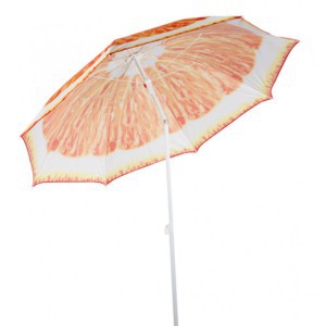 Skėtis paplūdimio D190 cm H200 cm VAISIAI 871125217228
