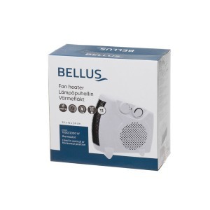 Šildytuvas elektrinis 2000 W 24x12x24 cm Bellus 292292