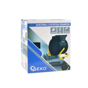 Šildytuvas elektrinis keramikinis 2 kW GEKO G80407