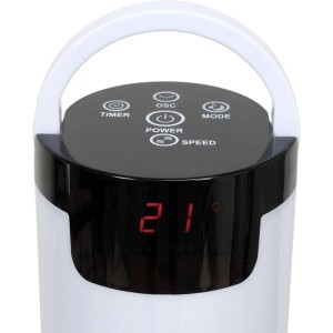 Ventiliatorius grindinis koloninis su distanciniu Led 95,5 cm 66842 LUND