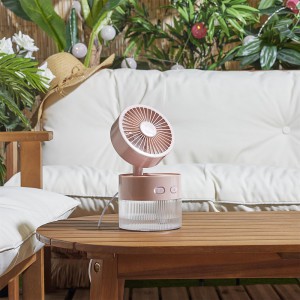 Ventiliatorius USB su oro drėkinimo funkc. 400 ml VE6094