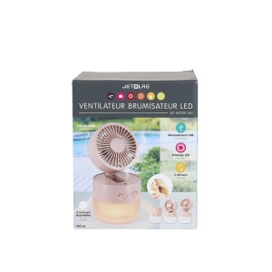 Ventiliatorius USB su oro drėkinimo funkc. 400 ml VE6094