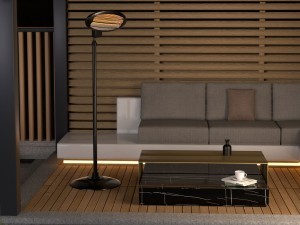 Šildytuvas infraraudonųjų spindulių su stovu 2000 W 68792 LUND