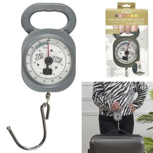 Svarstyklės kelioninės iki 35 kg 8x22x3,5 cm Jet Lag VO11011