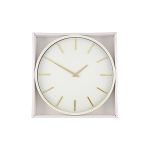 Laikrodis sieninis baltos spalvos D35 cm 4Living 610813