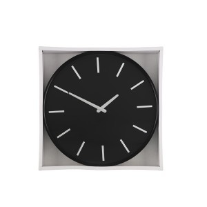 Laikrodis sieninis juodos spalvos D35 cm 4Living 610812